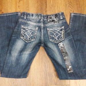 Rock & Roll Cowgirl Low Rise Jean